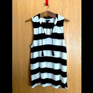 Lucky Brand Striped Tank Top L
